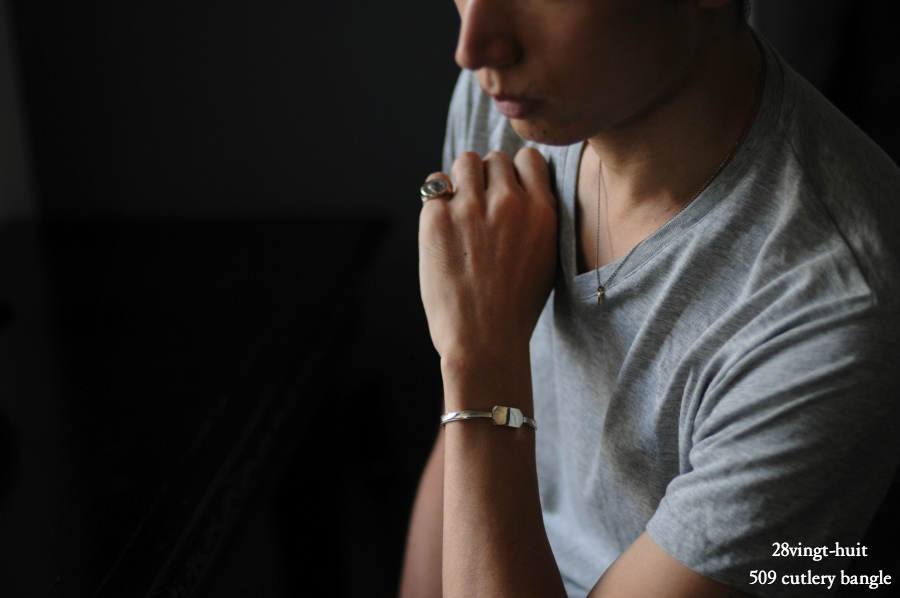 28vingt-huit 509 Cutlery Bangle Silver925/ヴァン ユィット 28vingt-huit 509 Cutlery Bangle Silver925/ヴァン ユィット