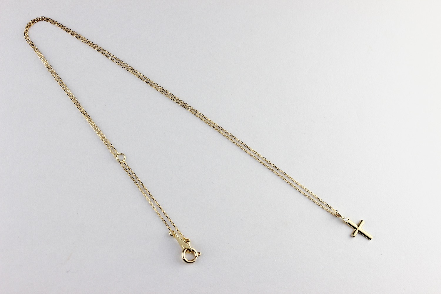 トゥー プライ 251 チャーム クロス ネックレス 18金,two ply Charm Cross Necklace K18
