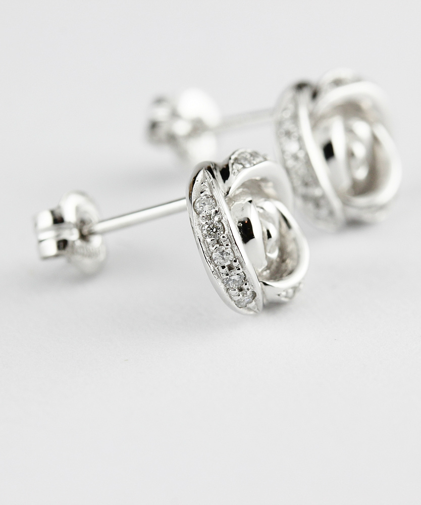 トゥー プライ 357 ローズ ダイヤモンド スタッド ピアス 18金,two ply Rose Diamond Stud Earrings K18