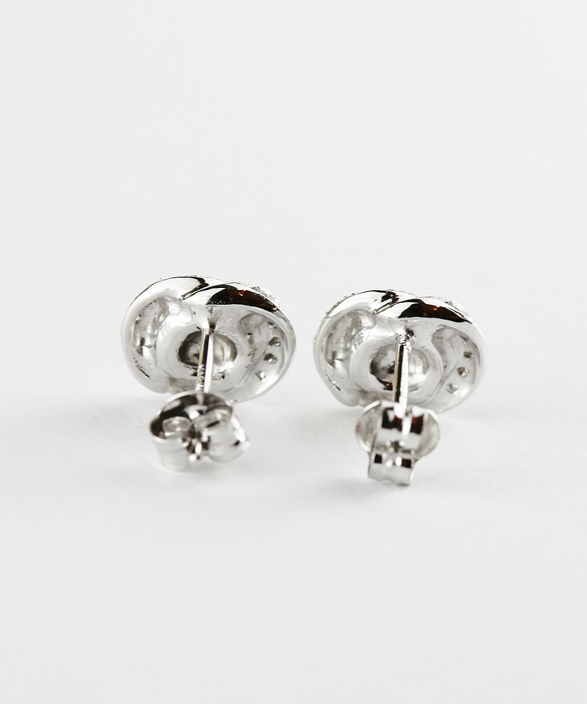 トゥー プライ 357 ローズ ダイヤモンド スタッド ピアス 18金,two ply Rose Diamond Stud Earrings K18