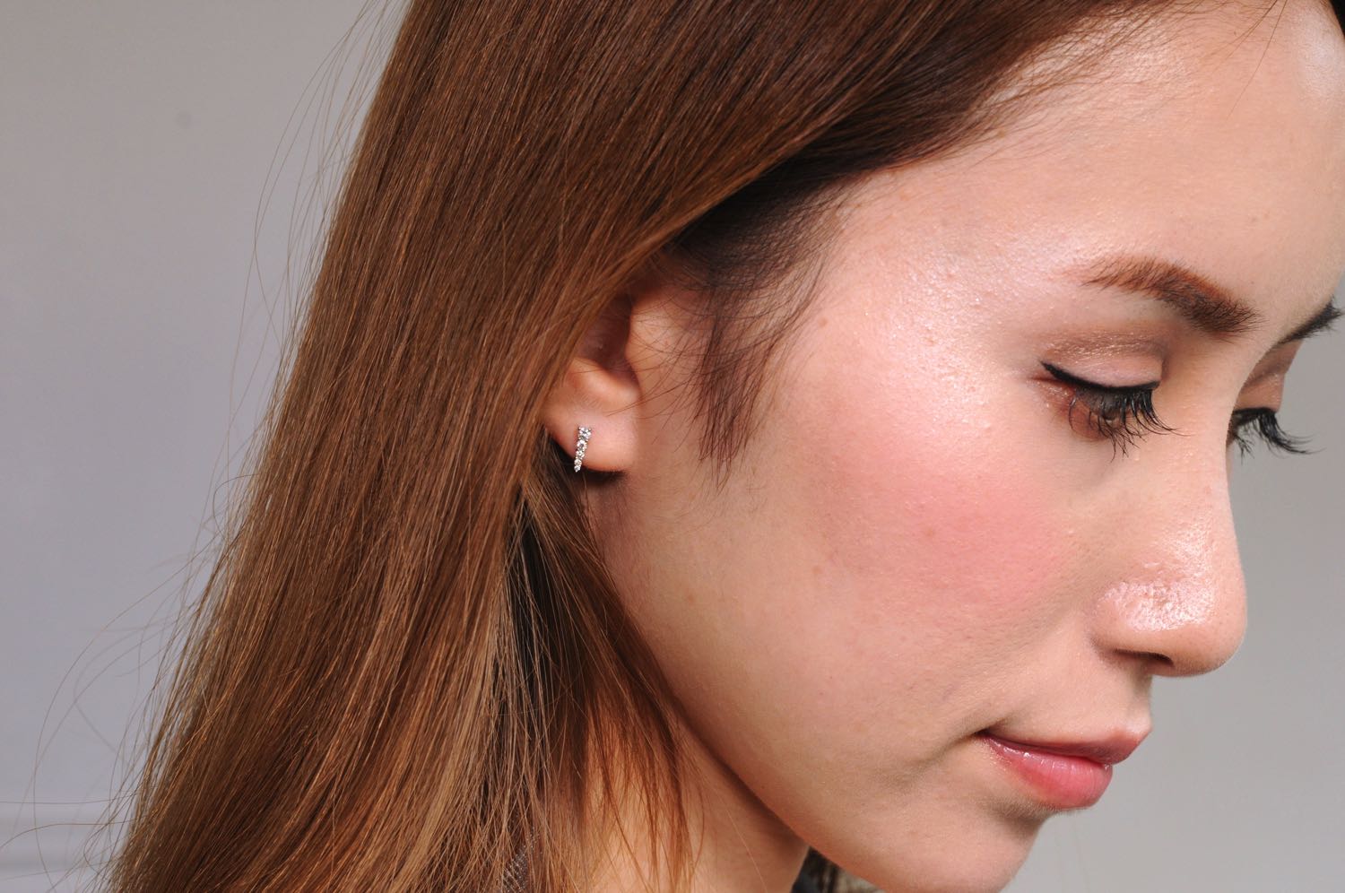 トゥー プライ 362 アキュート トライアングル ダイヤモンド スタッド ピアス 18金,two ply Acute Triangle Diamond Stud Earrings K18