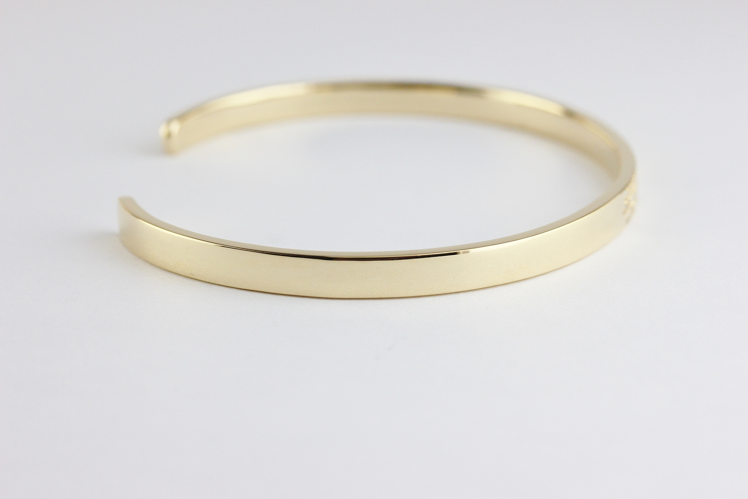 トゥー プライ 585 リュクス ダイヤモンド ゴールド バングル 18金,two ply Luxe Diamond Gold Bangle K18