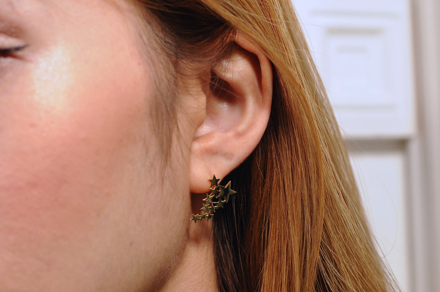 トゥー プライ 591 ギャラクシー スター 華奢ピアス 18金,two ply Galaxy Star Stud Earrings K18