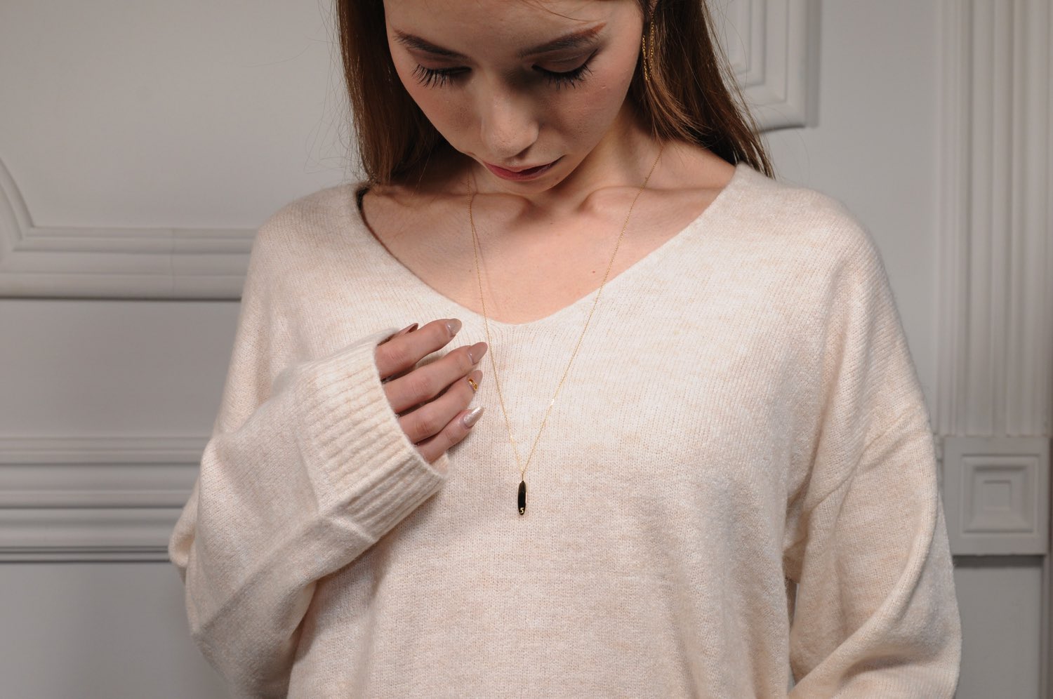 トゥー プライ 620 パーソナライズ イニシャル ナンバー オーバル バー チャーム 18金,two ply Personalized Oval Bar Charm K18