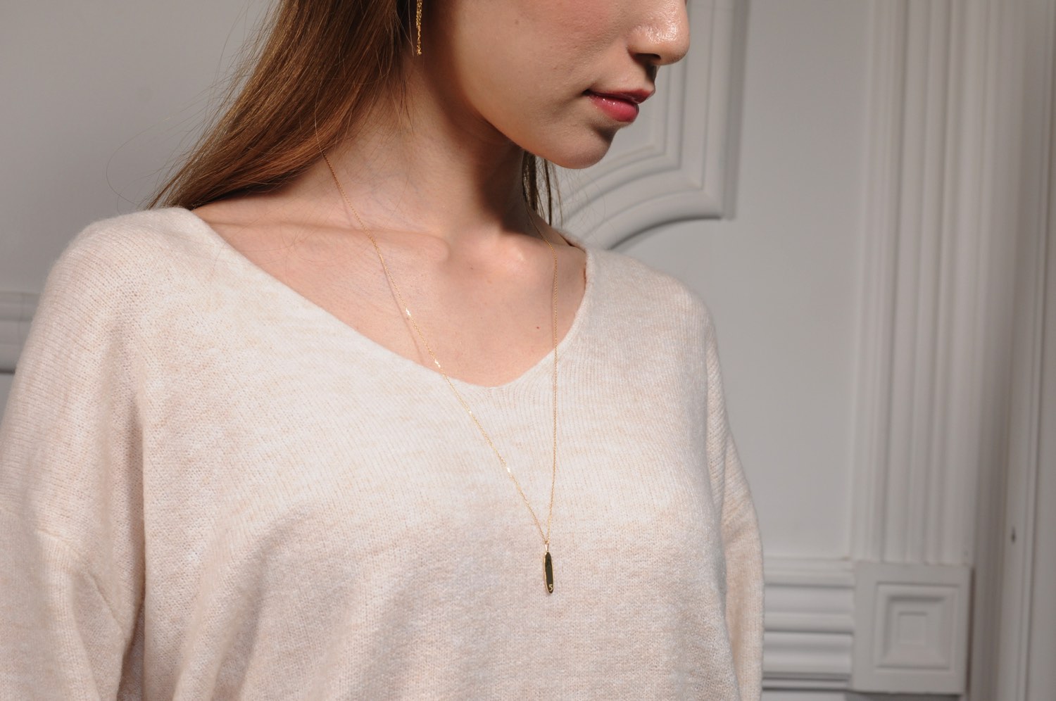 トゥー プライ 620 パーソナライズ イニシャル ナンバー オーバル バー チャーム 18金,two ply Personalized Oval Bar Charm K18