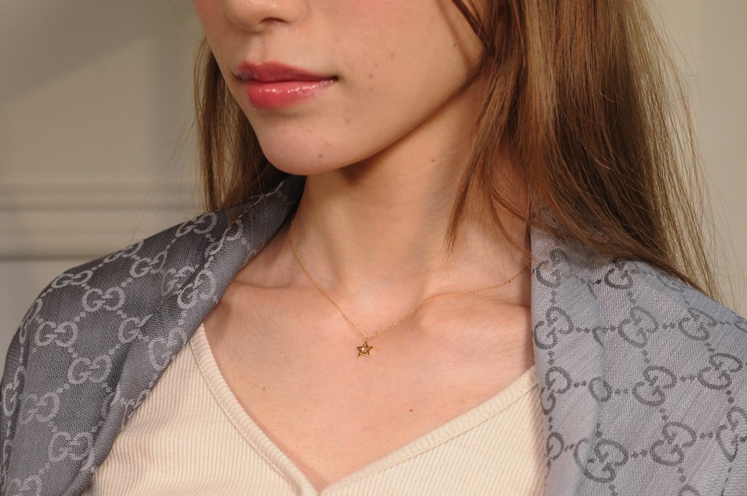 トゥー プライ 627 シューティング スター ダイヤモンド ネックレス 18金,two ply Shooting Star Diamond Necklace K18