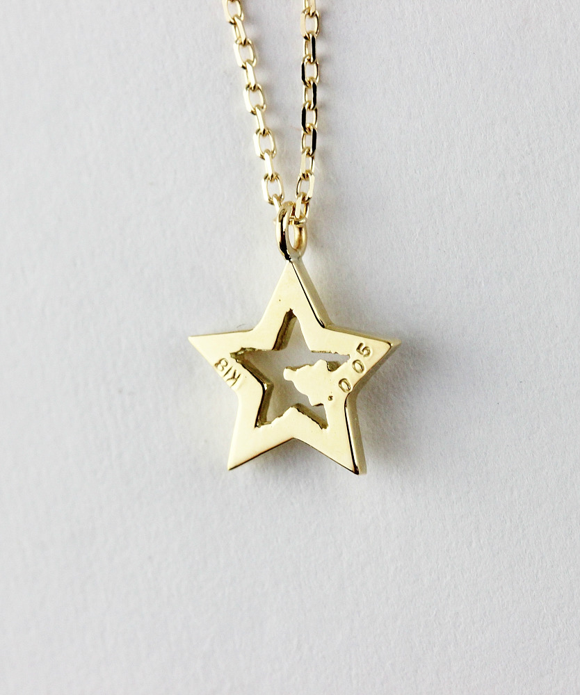 トゥー プライ 627 シューティング スター ダイヤモンド ネックレス 18金,two ply Shooting Star Diamond Necklace K18