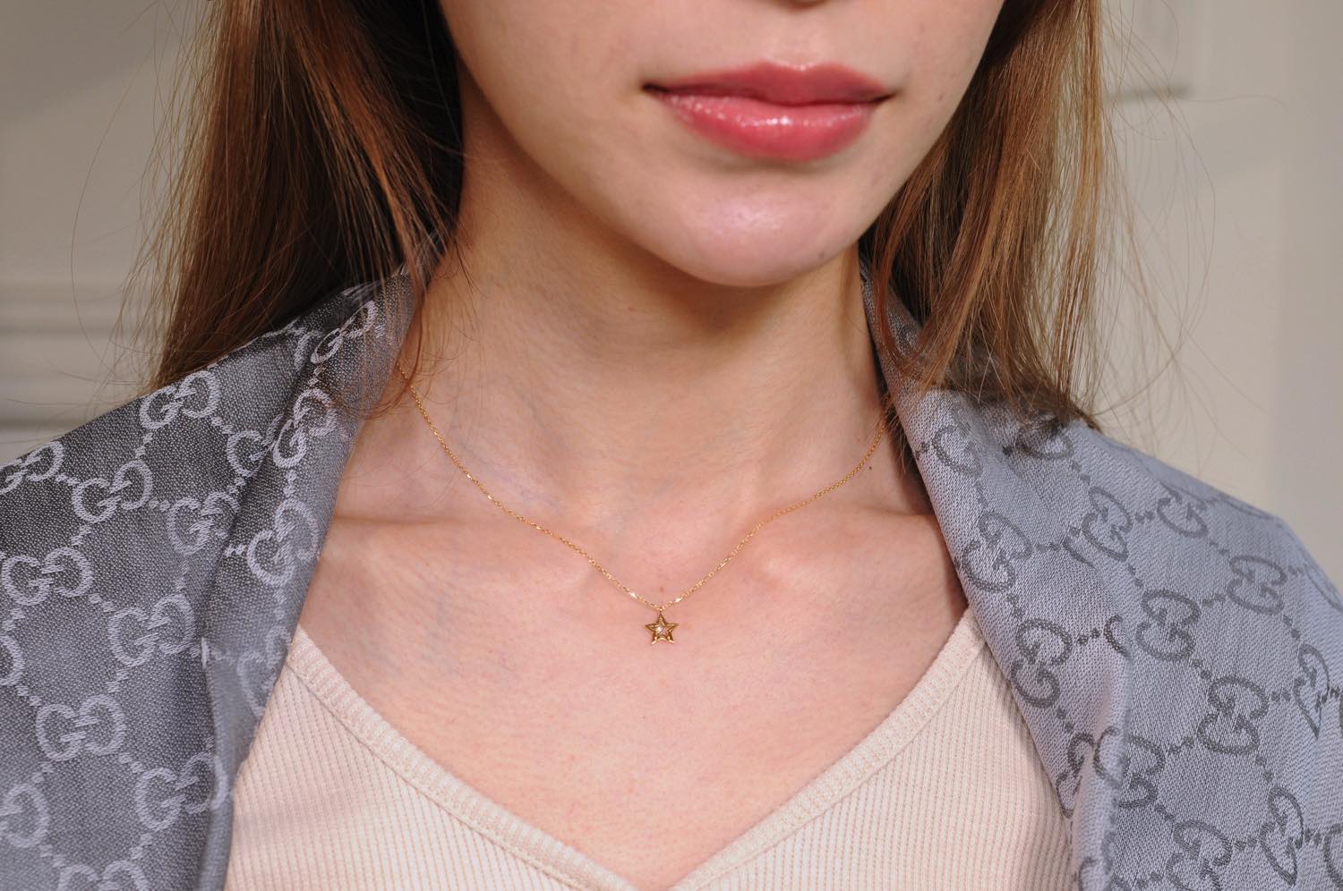 トゥー プライ 627 シューティング スター ダイヤモンド ネックレス 18金,two ply Shooting Star Diamond Necklace K18