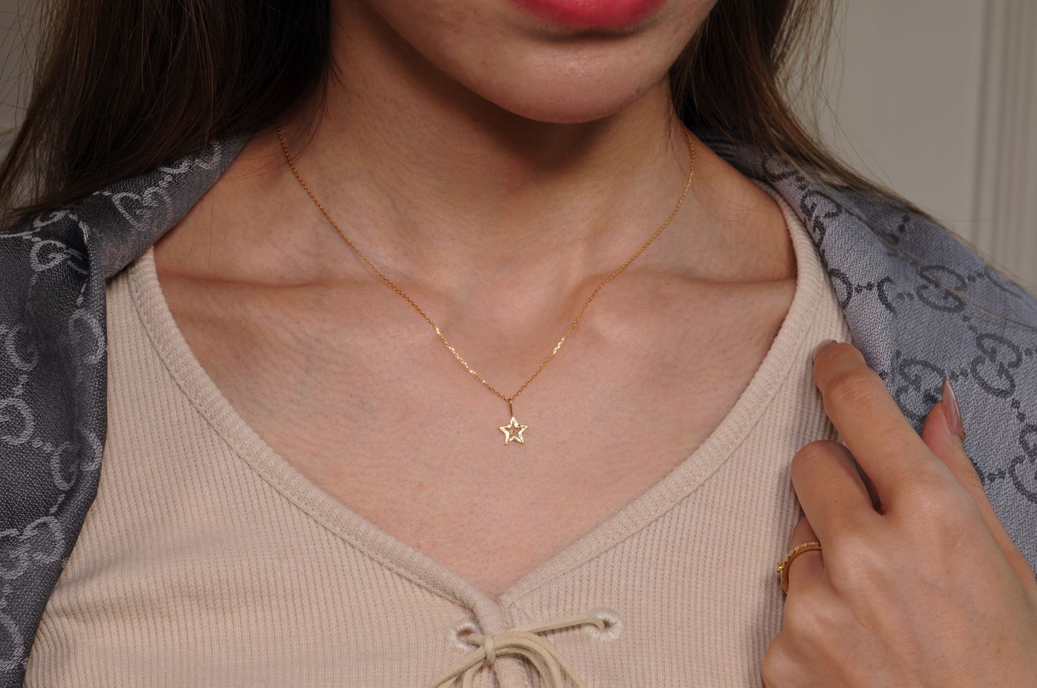 トゥー プライ 628 シューティング スター ダイヤモンド チャーム 18金,two ply Shooting Star Diamond Charm K18