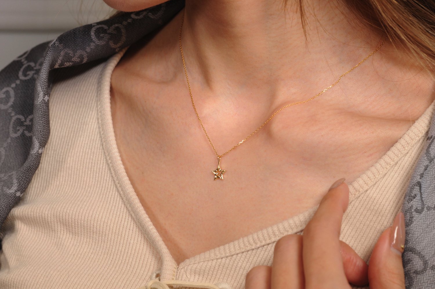 トゥー プライ 628 シューティング スター ダイヤモンド チャーム 18金,two ply Shooting Star Diamond Charm K18