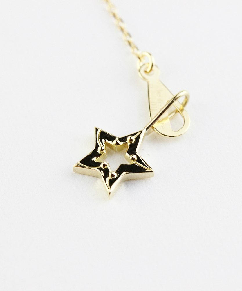 two ply 631 Shooting Star Charm K18YG/トゥー プライ