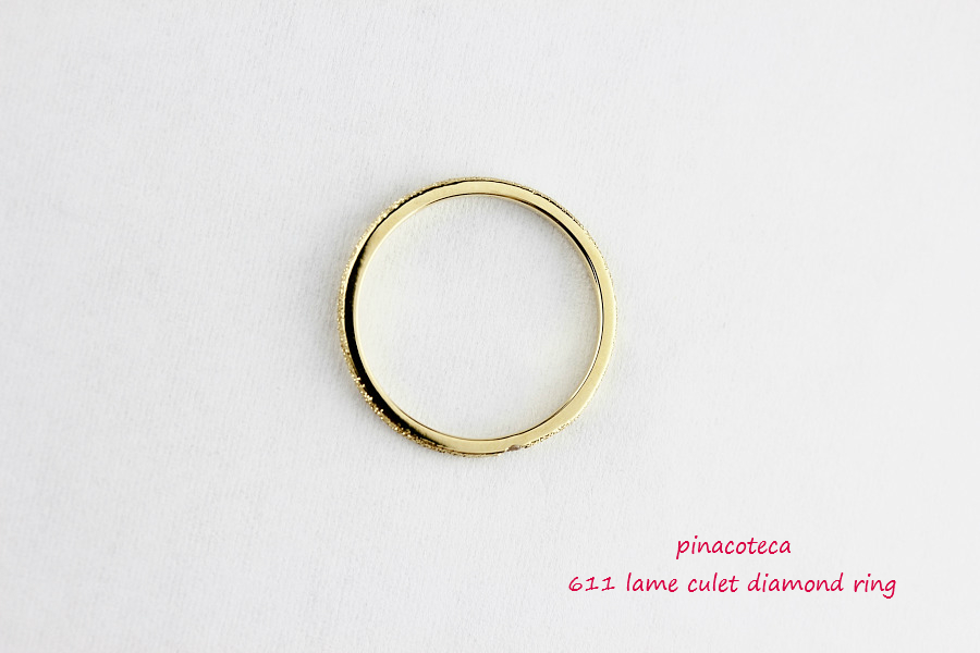 ピナコテーカ 611 ラメ キュレット ダイヤモンド リング 18金,pinacoteca Lame Culet Diamond Ring K18