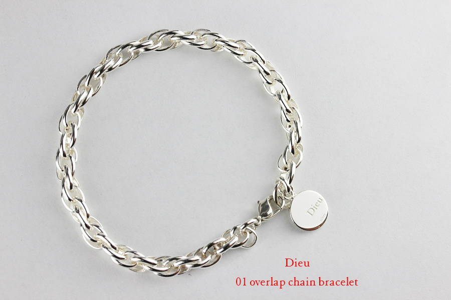 Dieu 01 Overlap Chain Bracelet  オーバーラップ チェーン ブレスレット デュー