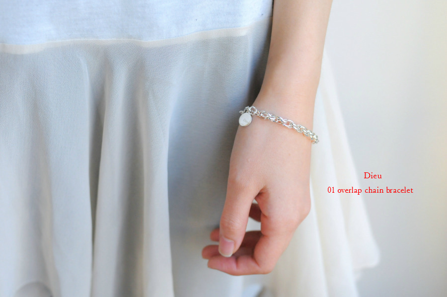 Dieu 01 Overlap Chain Bracelet  オーバーラップ チェーン ブレスレット デュー