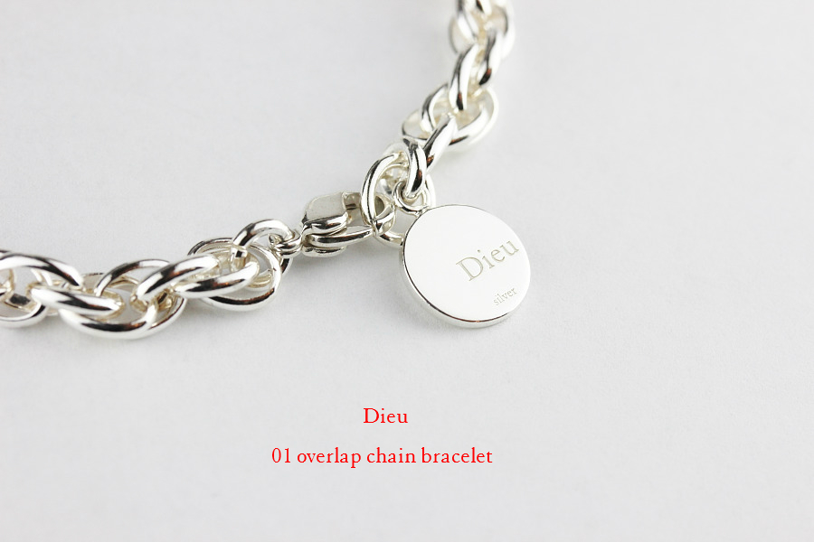 Dieu 01 Overlap Chain Bracelet  オーバーラップ チェーン ブレスレット デュー