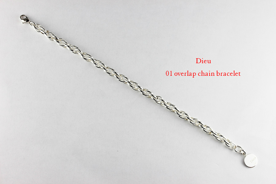 Dieu 01 Overlap Chain Bracelet  オーバーラップ チェーン ブレスレット デュー