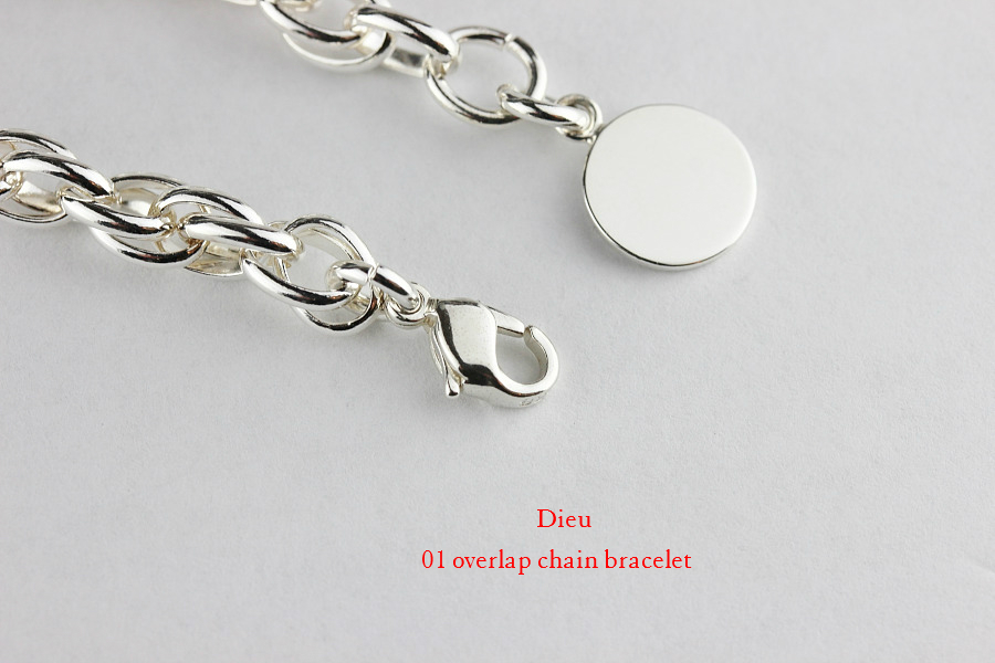 Dieu 01 Overlap Chain Bracelet  オーバーラップ チェーン ブレスレット デュー