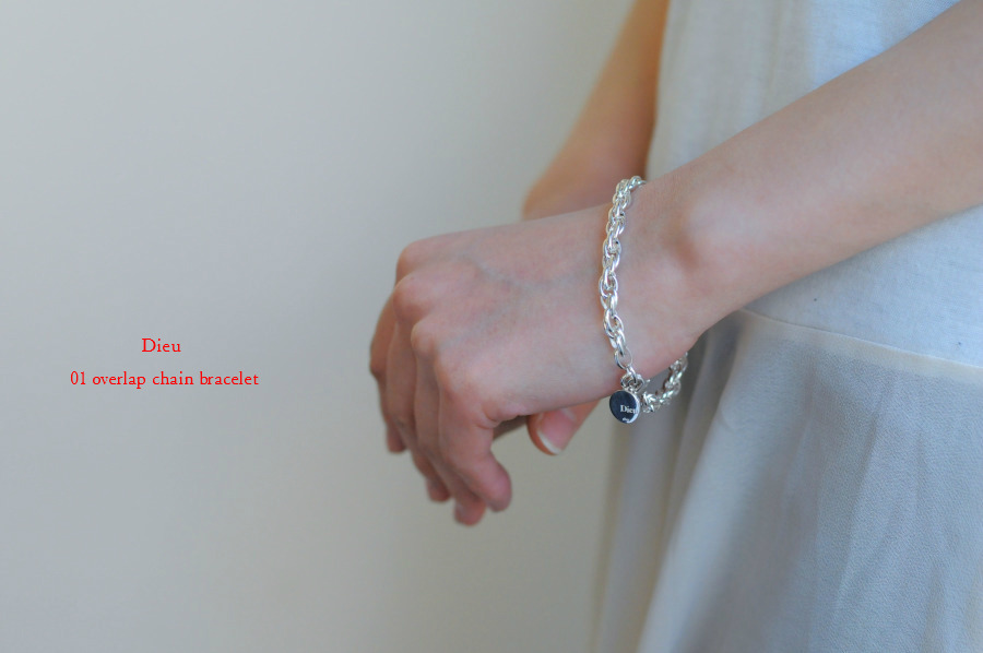 Dieu 01 Overlap Chain Bracelet  オーバーラップ チェーン ブレスレット デュー