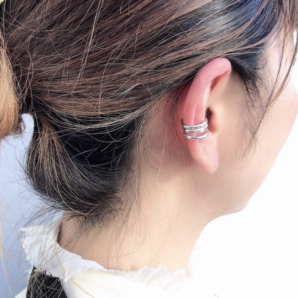 デュー 37 3セット イヤーカフ シルバー925,DIEU 3Set Ear cuffs Silver 925