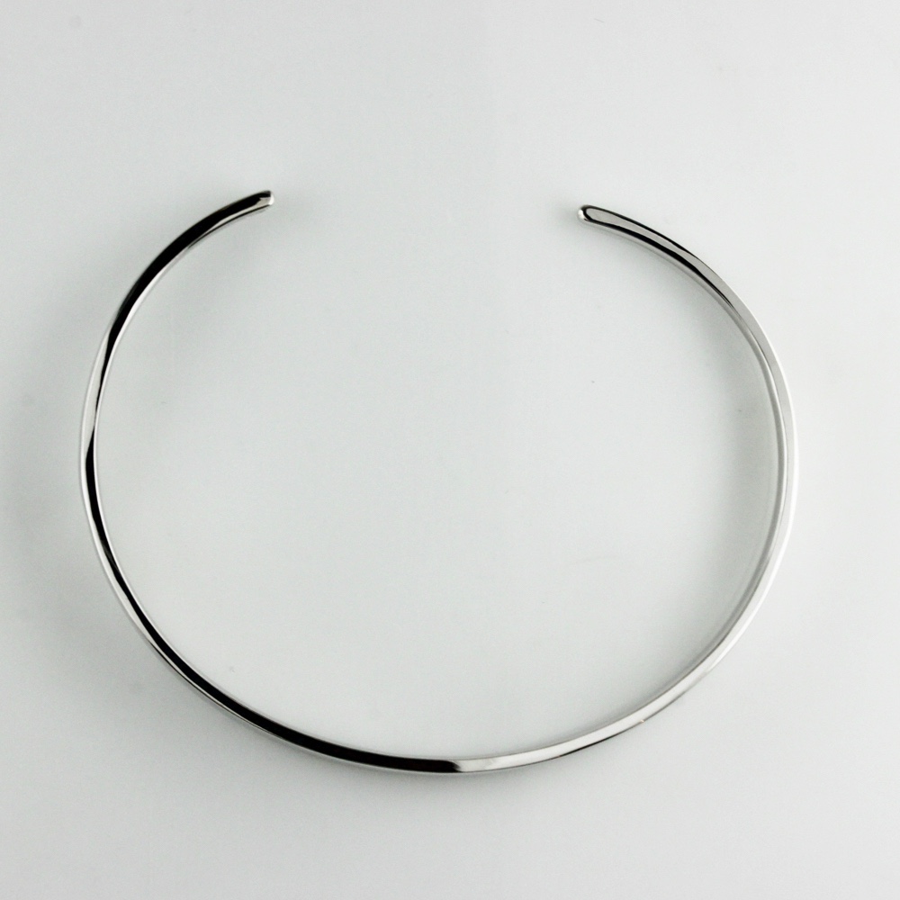 レ デッサン ドゥ デュー 967 グロッシー シルバー グラデーション バングル シルバー925,les desseins de DIEU Silver Bangle