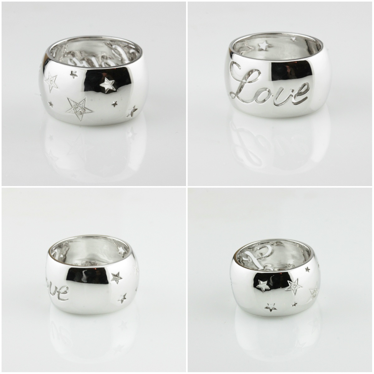 les desseins de DIEU 968 Love Star Ring Silver925/レデッサンドゥ