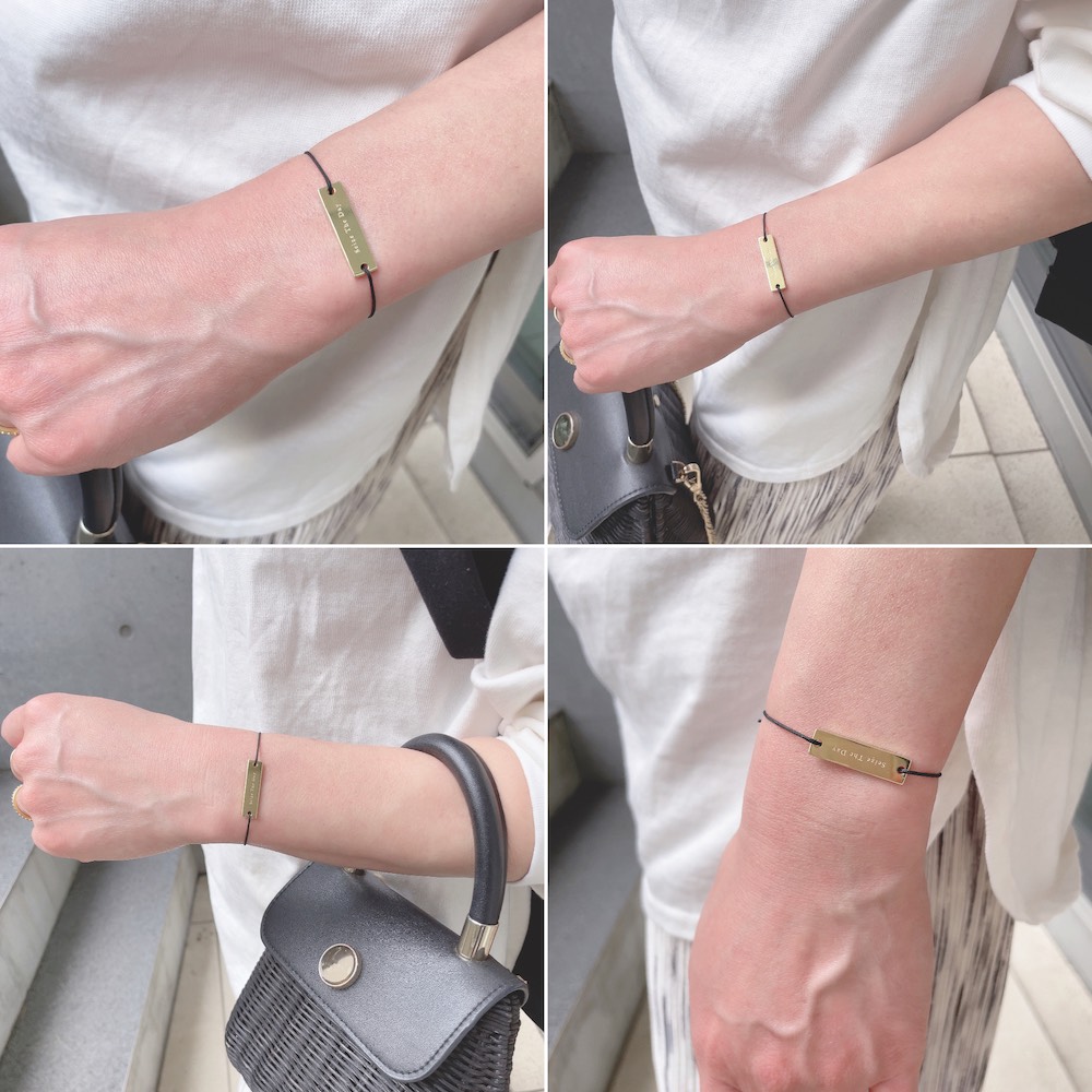 les desseins de DIEU  Seize The Day L Cord Bracelet KYG レ デッサン ドゥ デュー  セイズ ザ デイ コード ブレスレット