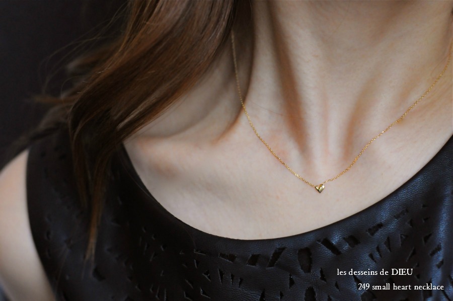 les desseins de dieu 249 Small Heart Necklace レデッサンドゥデュー スモール ハート ネックレス