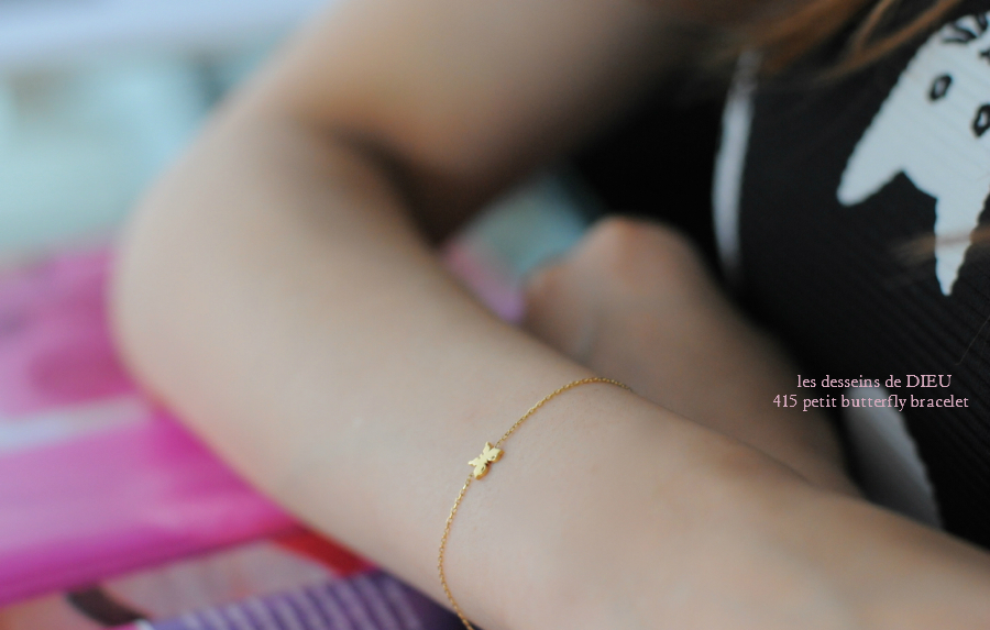 レデッサンドゥデュー 415 プチ バタフライ ブレスレット 18金,les desseins de DIEU Petit Butterfly Bracelet K18