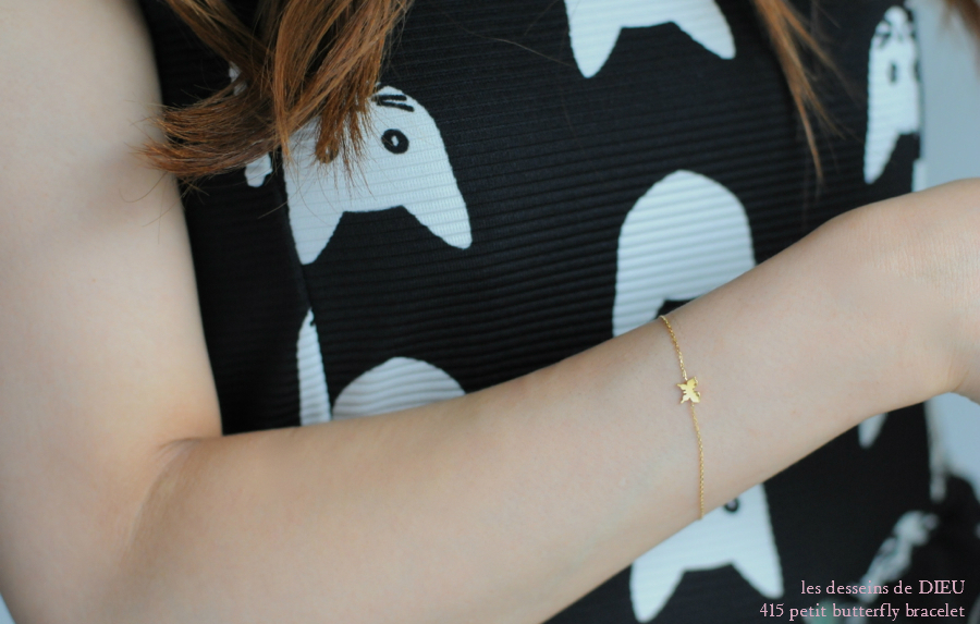 レデッサンドゥデュー 415 プチ バタフライ ブレスレット 18金,les desseins de DIEU Petit Butterfly Bracelet K18