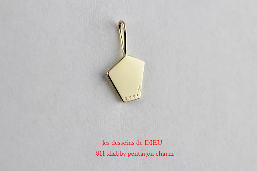 les desseins de DIEU 811 shabby pentagon charm シャビー ペンタゴン 五角形チャーム レデッサンドゥデュー