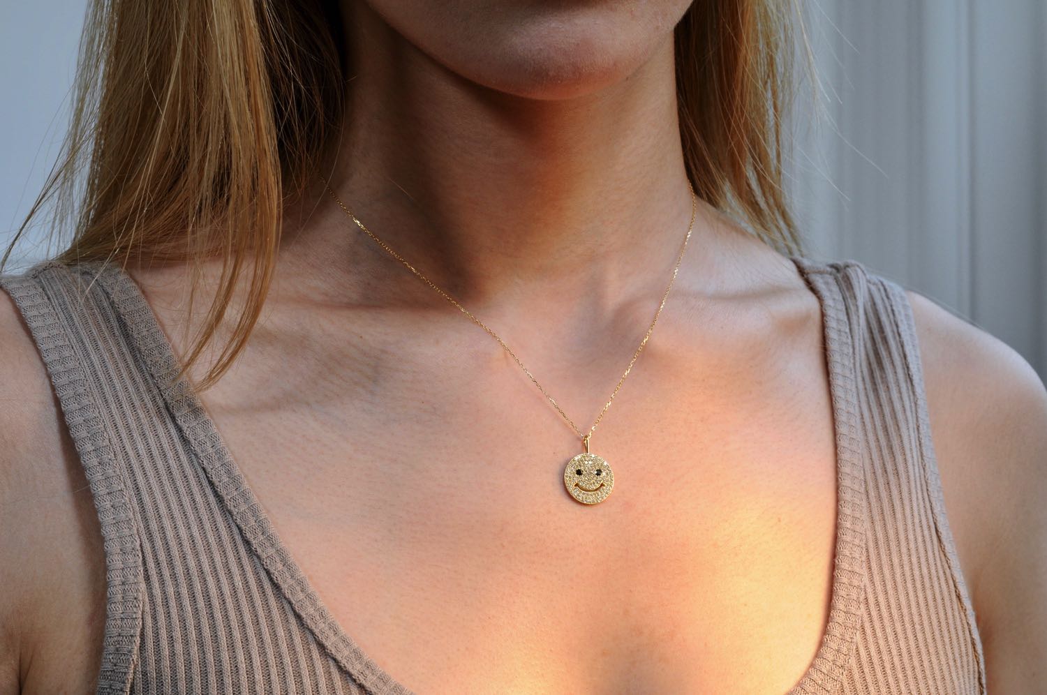 レデッサンドゥデュー 948 スマイル ダイヤモンド ニコちゃん チャーム 18金,les desseins de DIEU Smile Diamond Charm K18