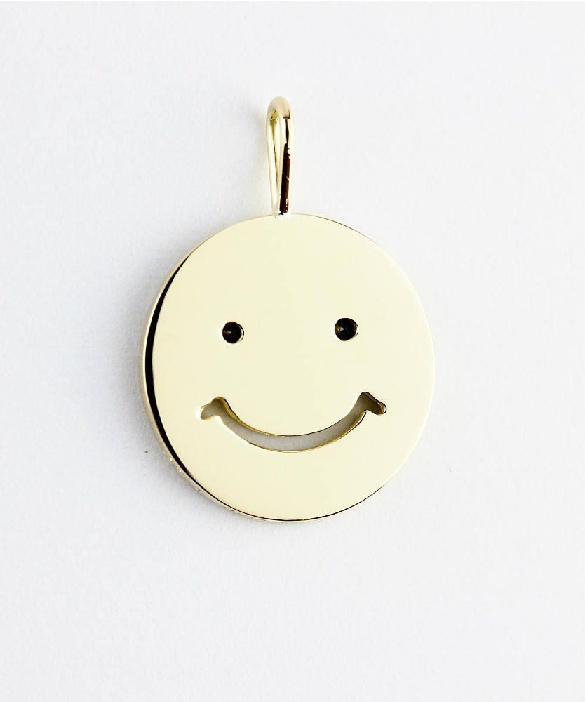 レデッサンドゥデュー 948 スマイル ダイヤモンド ニコちゃん チャーム 18金,les desseins de DIEU Smile Diamond Charm K18