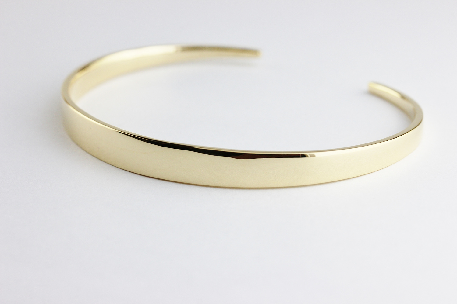 レデッサンドゥデュー 955 グロッシー ゴールド グラデーション バングル 18金,les desseins de DIEU Glossy Gold Gradation Bangle K18