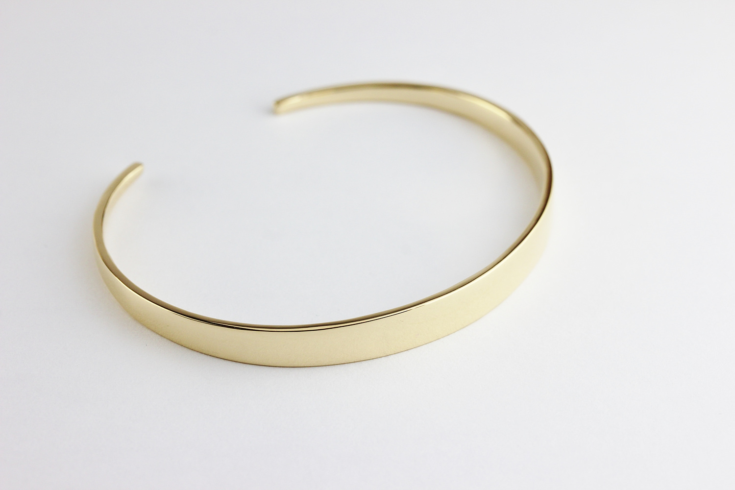 レデッサンドゥデュー 955 グロッシー ゴールド グラデーション バングル 18金,les desseins de DIEU Glossy Gold Gradation Bangle K18