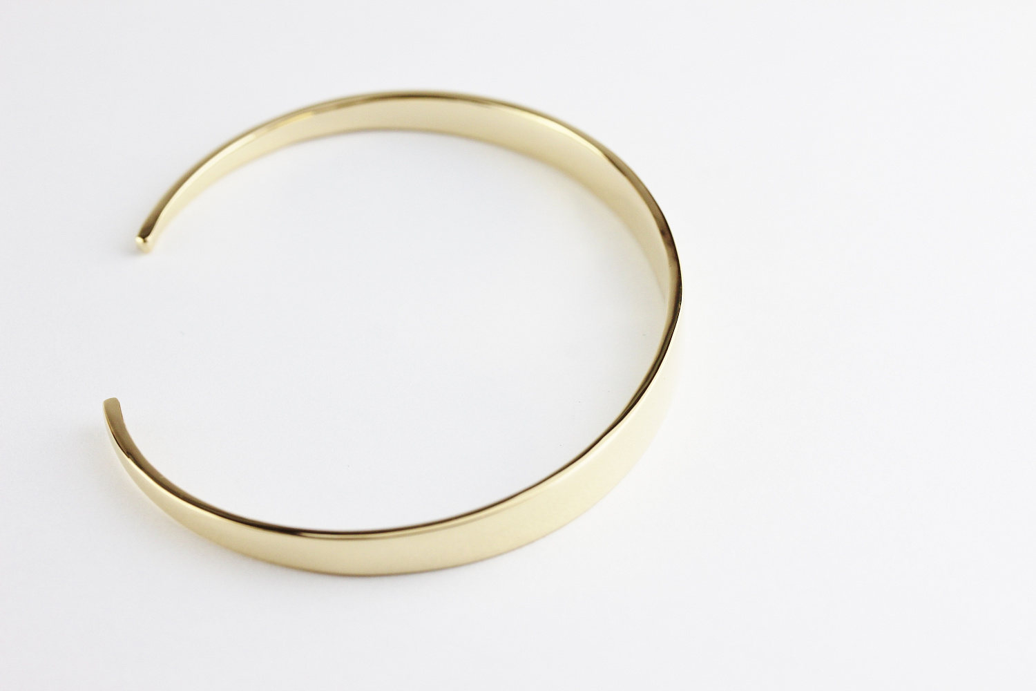 レデッサンドゥデュー 955 グロッシー ゴールド グラデーション バングル 18金,les desseins de DIEU Glossy Gold Gradation Bangle K18