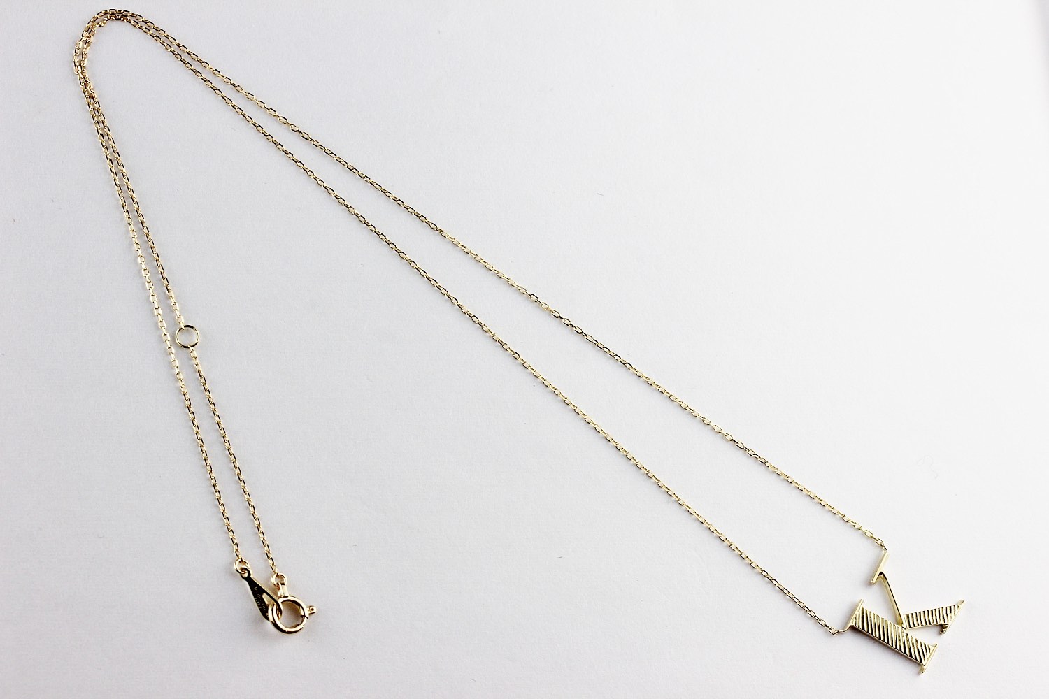 レデッサンドゥデュー 960 ポップ アート イニシャル ネックレス 18金,les desseins de DIEU Pop Art Initial Necklace K18