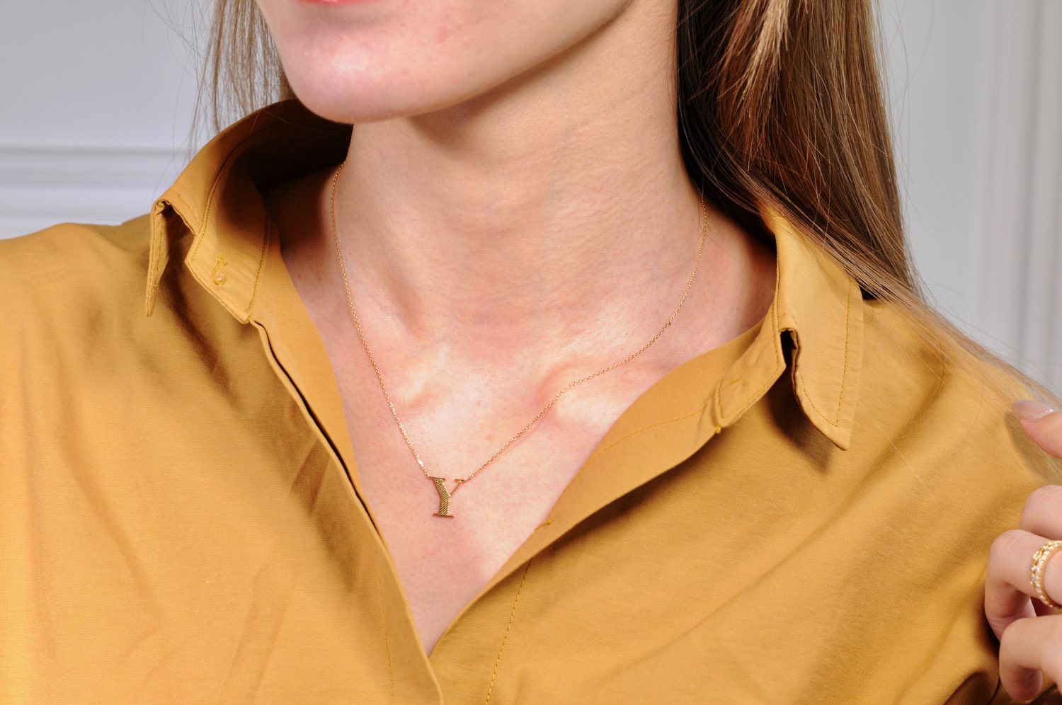 レデッサンドゥデュー 960 ポップ アート イニシャル ネックレス 18金,les desseins de DIEU Pop Art Initial Necklace K18