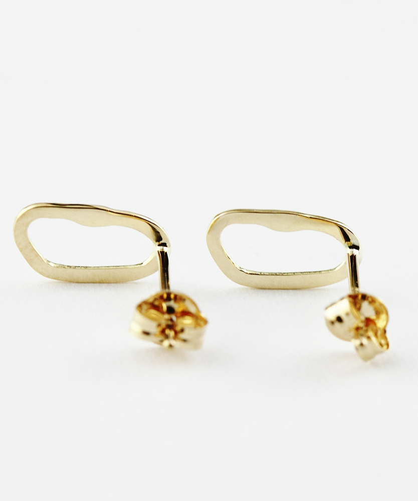 レデッサンドゥデュー 962 アブストラクト スタッド ピアス 18金,les desseins de DIEU Abstract Stud Earrings K18