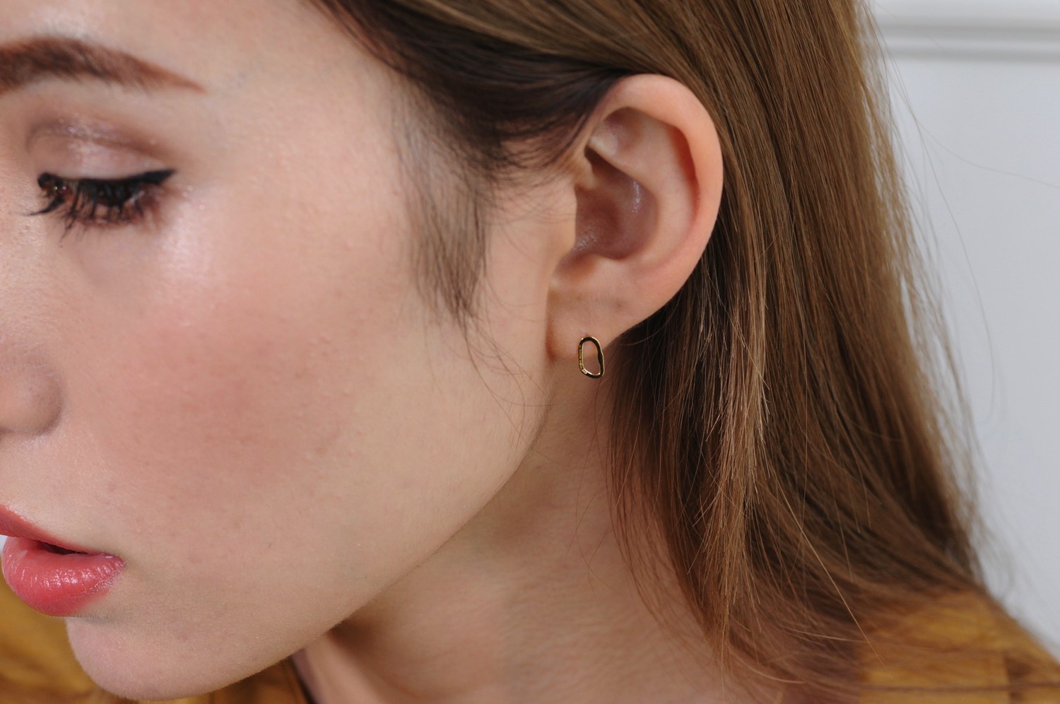 レデッサンドゥデュー 962 アブストラクト スタッド ピアス 18金,les desseins de DIEU Abstract Stud Earrings K18