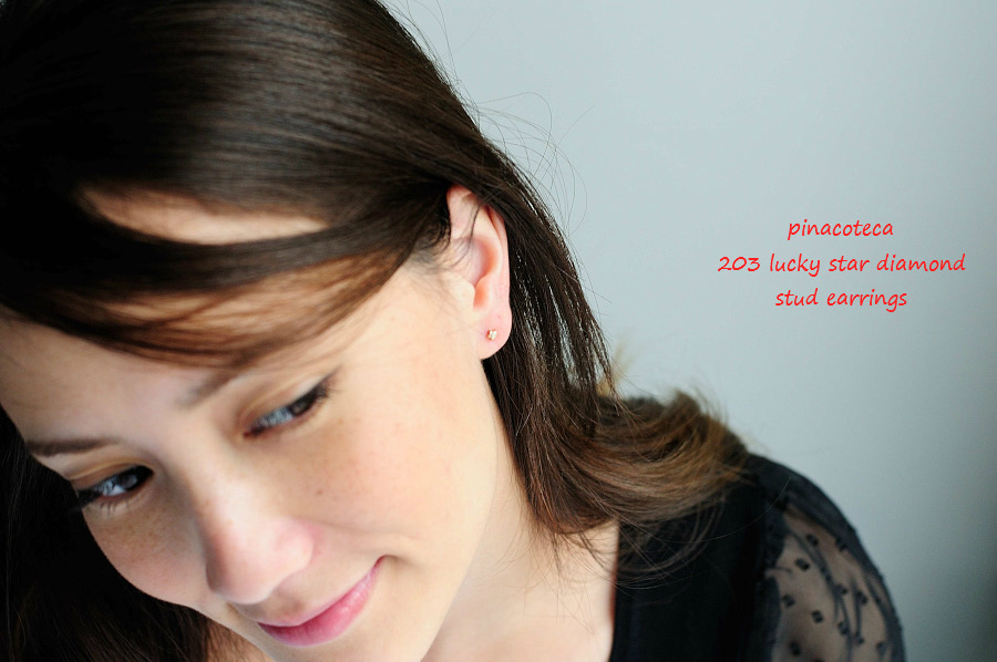 pinacoteca 203 Lucky Star Diamond Stud Earrings ピナコテーカ ラッキー スター ダイヤモンド スタッド ピアス