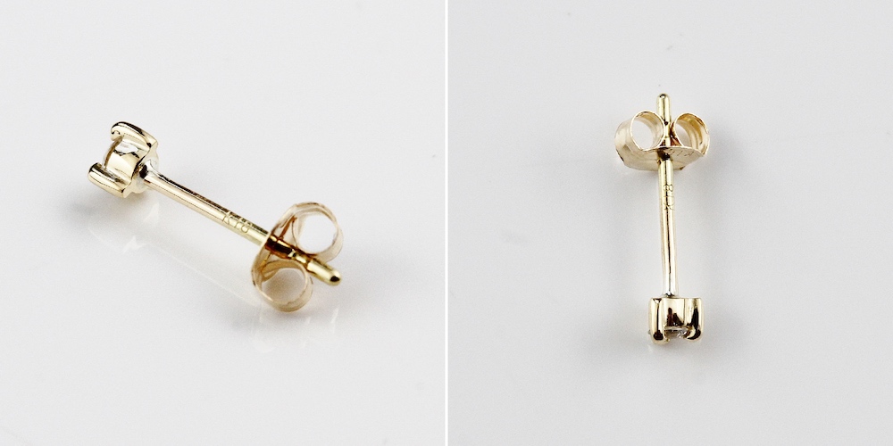 ピナコテーカ 324 タイニー 一粒ダイヤモンド 華奢 スタッド ピアス 18金,pinacotecaTiny Diamond Stud Earrings K18,人気ピアス