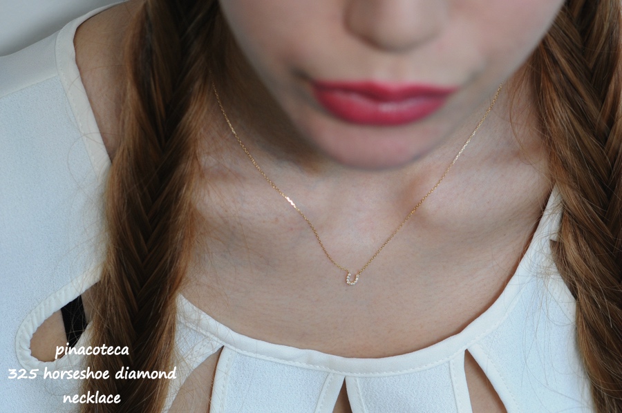 pinacoteca 325 horseshoe diamond necklace ホースシュー ダイヤモンド ネックレス ピナコテーカ