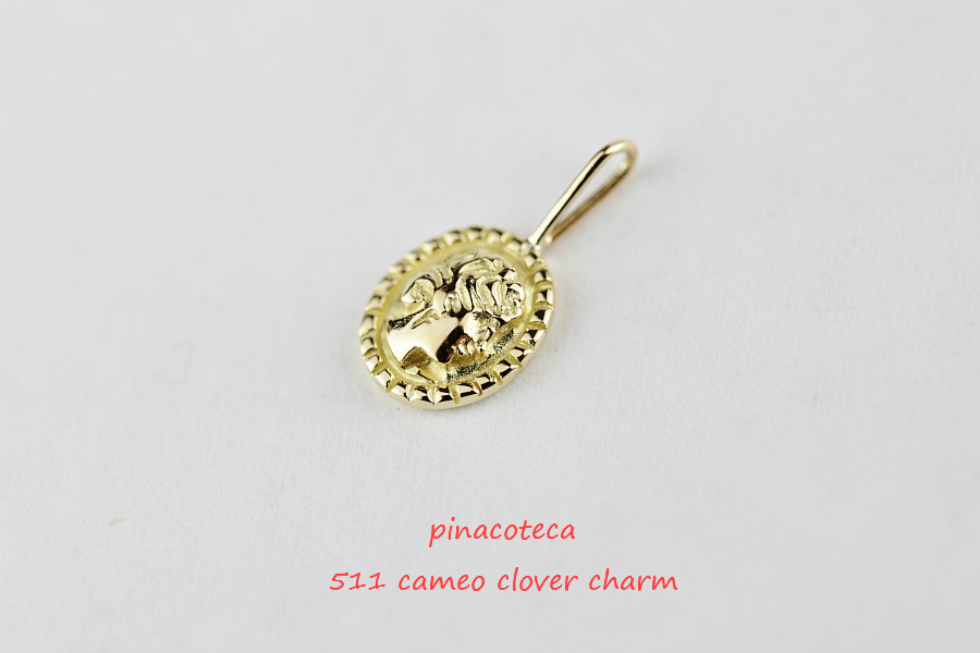pinacoteca 511 Cameo Clover Charm カメオ クローバー チャーム ピナコテーカ