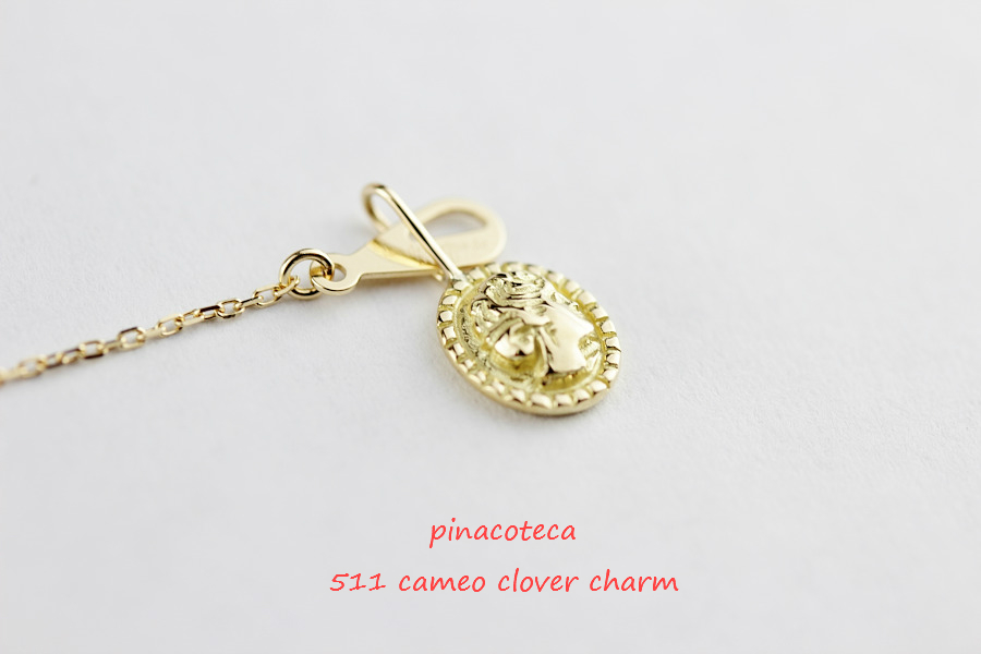 pinacoteca 511 Cameo Clover Charm カメオ クローバー チャーム ピナコテーカ