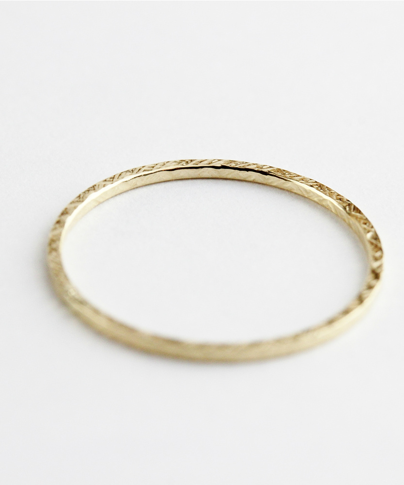 ピナコテーカ 684 フラット ゴールド バー 華奢リング ピンキーリング 18金,pinacoteca Flat Gold Bar Ring Pinky Ring K18