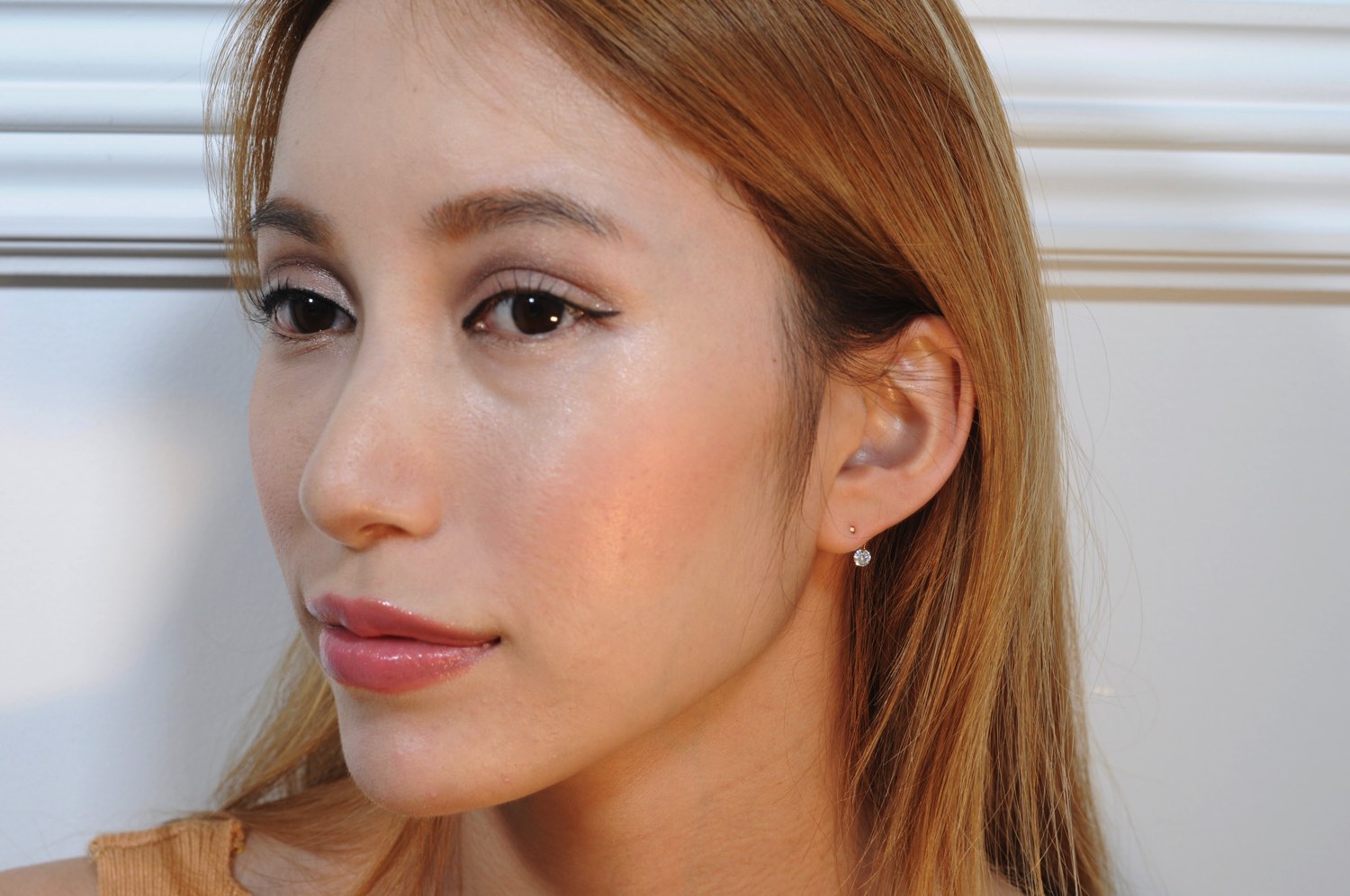 ピナコテーカ 686 ミニ ビッツ バックキャッチ 華奢ピアス 18金,pinacoteca Mini Gold Bits Stud Earrings K18