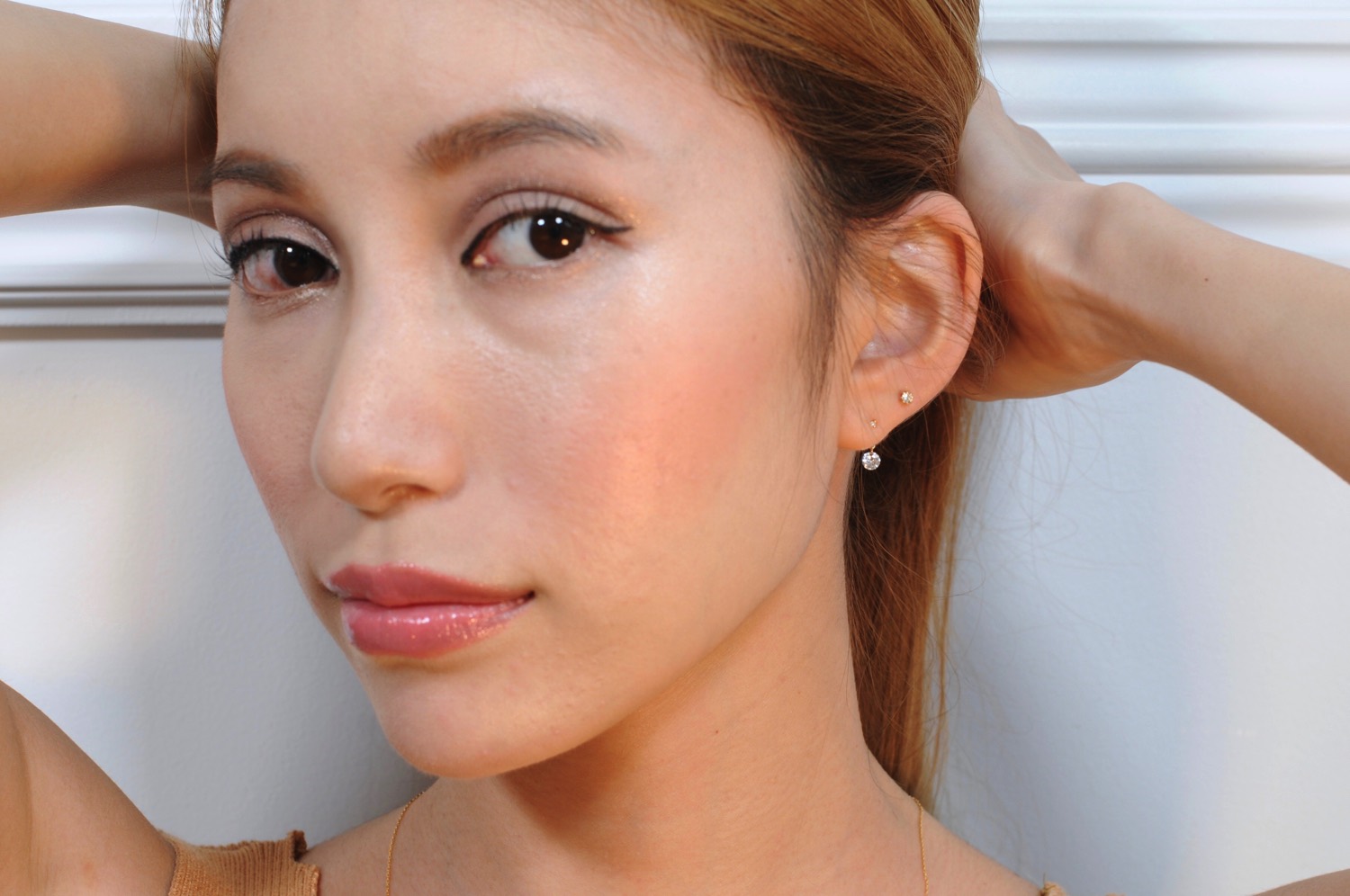 ピナコテーカ 688 バックキャッチ キュービックジルコニア ピアスキャッチ 4ミリ 18金,pinacoteca Cubic Zirconia Earrings Catch K18