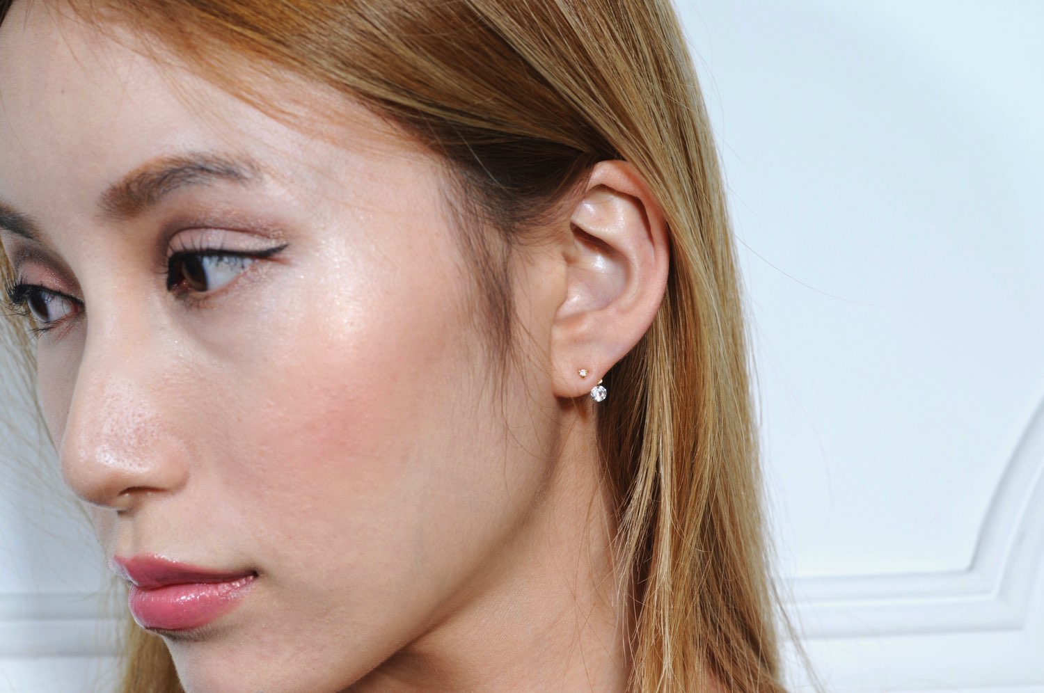 ピナコテーカ 688 バックキャッチ キュービックジルコニア ピアスキャッチ 4ミリ 18金,pinacoteca Cubic Zirconia Earrings Catch K18