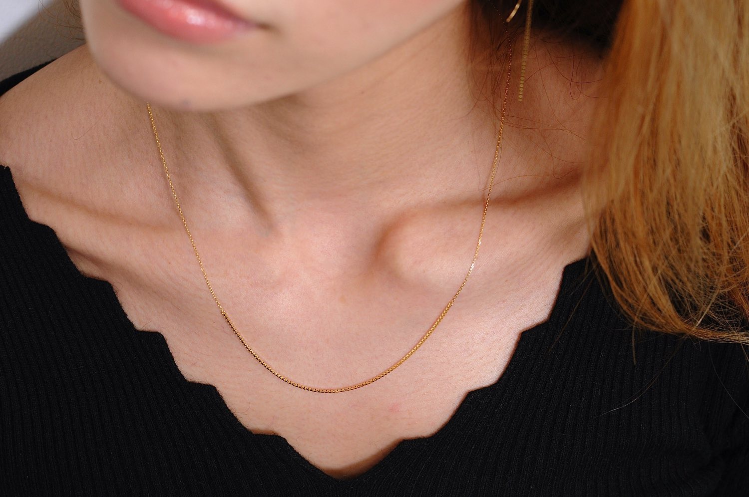 ピナコテーカ 692 エレガント ライン ベネチアン コンビ 華奢ネックレス 18金,pinacoteca Elegant Line Venetian Chain Necklace K18