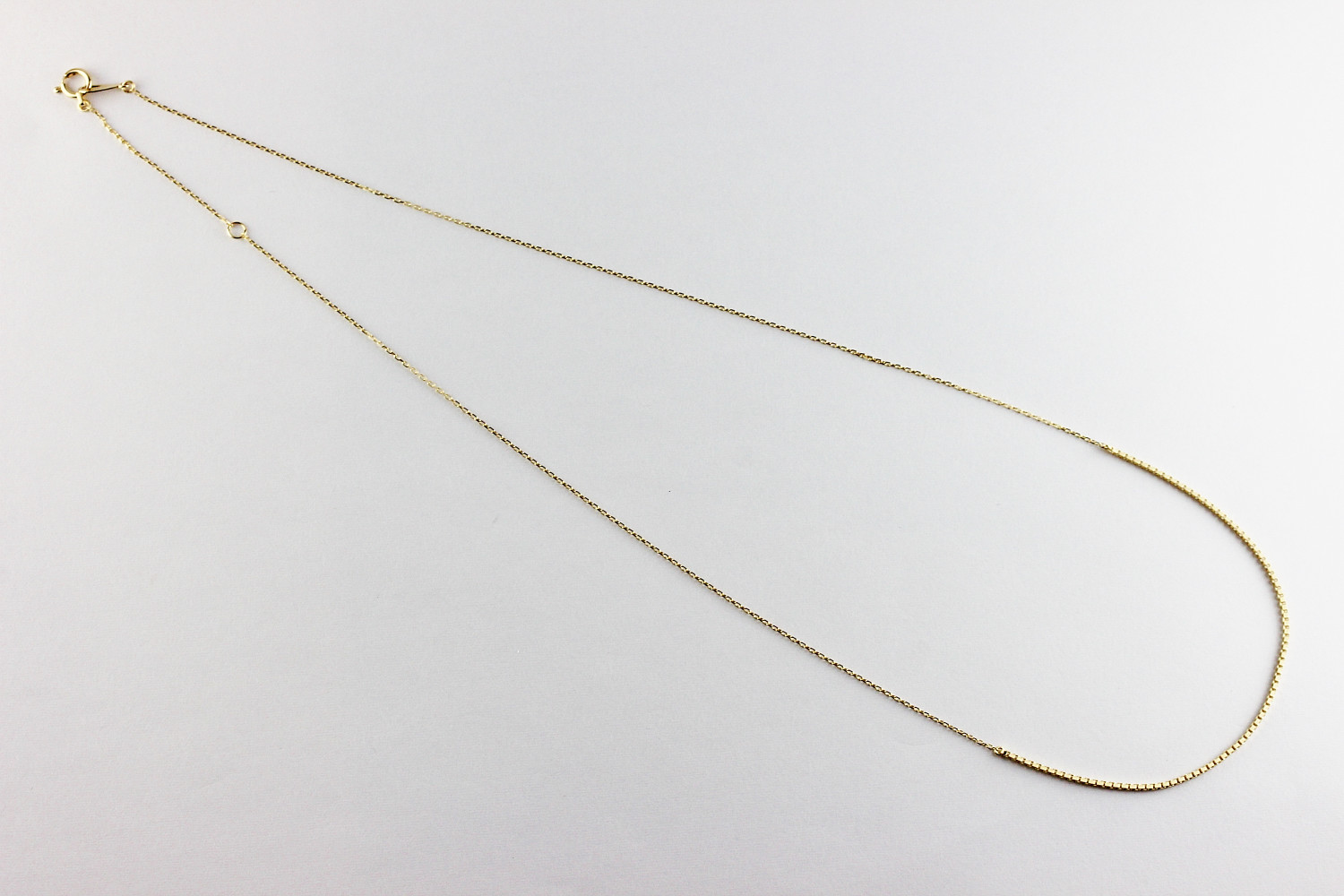 ピナコテーカ 692 エレガント ライン ベネチアン コンビ 華奢ネックレス 18金,pinacoteca Elegant Line Venetian Chain Necklace K18